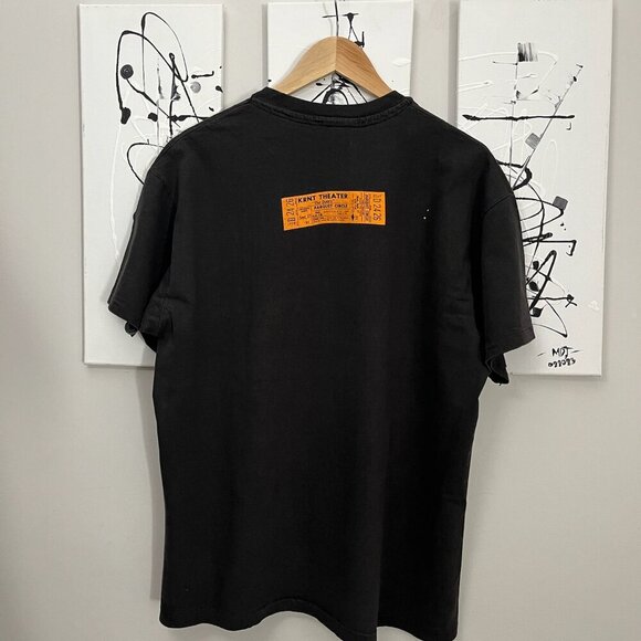 Hanes Cut Tag Vintage 1994 The Doors Black T-shirt KRNT Theater Jim Morrison - Picture 2 of 7